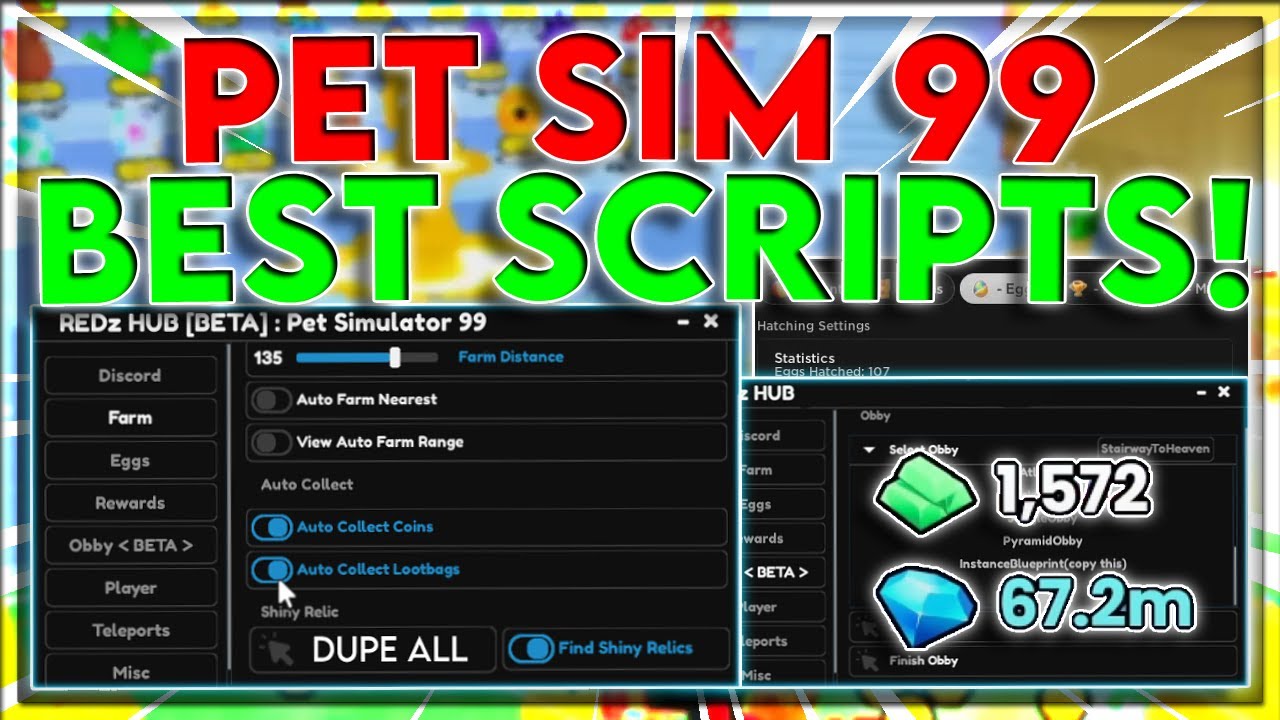 Pet Sim 99 Free Script, Roblox x Pet Sim 99 NEW Executor