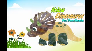 Cara Membuat Kolase Dinosaurus Dari Daun | How to Make a Leaf Dinosaur Collage. Cara Membuat Kolase Dinosaurus Dari Daun | How to Make a Leaf Dinosaur Collage.