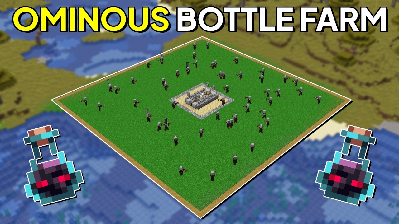 Minecraft Ominous Bottle Farm 1.21.5