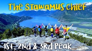 'The Chief' 3 Peaks in a day hike  [The Stawamus Chief] [The Chief] [1st, 2nd & 3rd Peak]