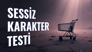 Sessiz Karakter Testi Alışveriş Arabası