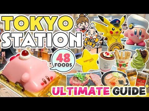 Tokyo Station Food & Shopping Perfect Guide by Japanese / Japan Travel Vlog