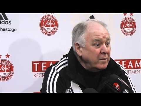 Aberdeen - Craig Brown Pre-match v Hibernian, 25/01/2013