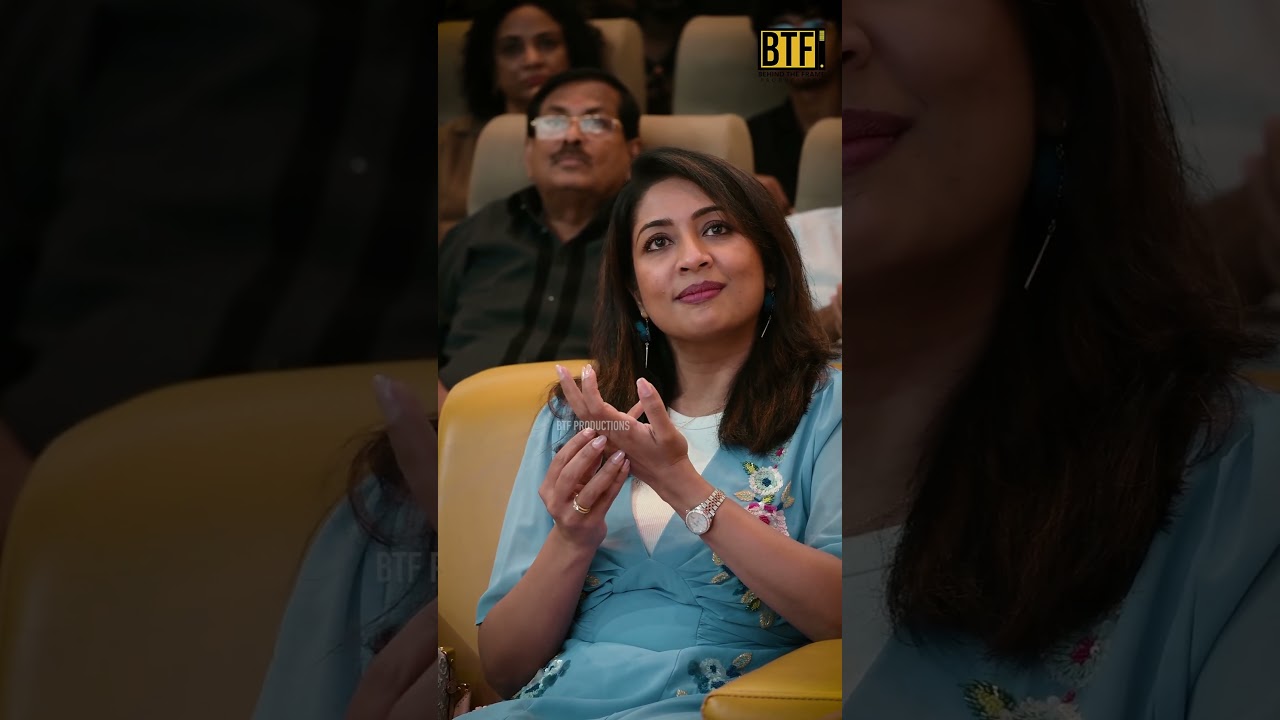 Navya Nair Gorgeous Look at Visitor Malayalam Movie Switch On Event Candid Video