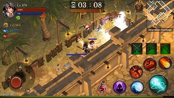 Dungeon Chronicle | lv.879 Damage 8T vs. 2413F