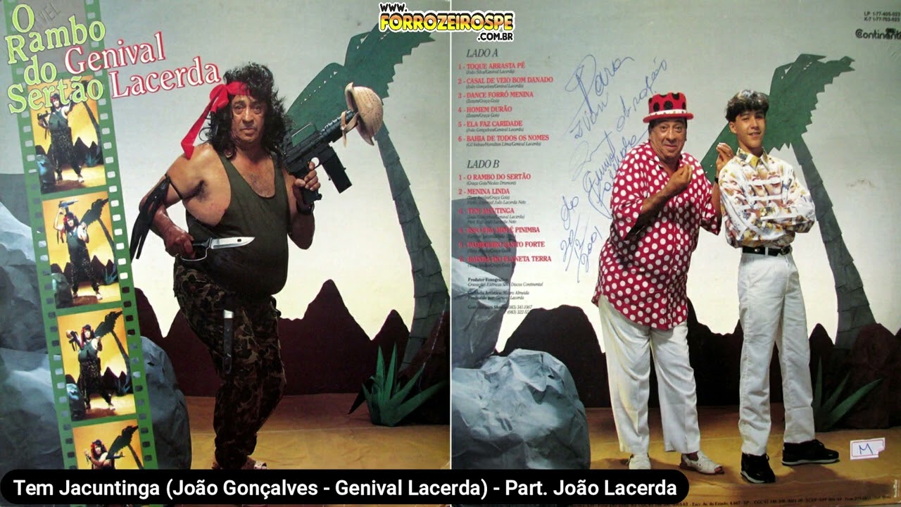 Genival Lacerda com a participação de João Lacerda no LP O Rambo do Sertão 1992