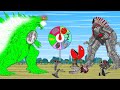 Rescue GODZILLA &amp; KONG: Wrong Heads Top Mechagodzilla -FUNNY| Godzilla &amp; Mechagodzilla Cartoon Movie