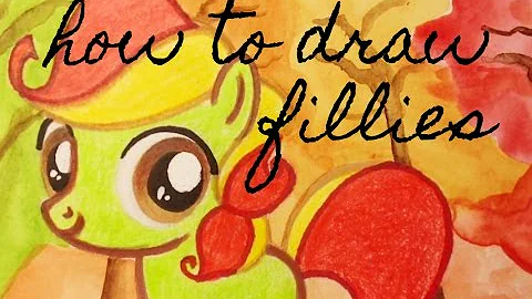 How to Draw Fillies Step by Step