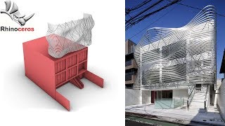 Wave Facade Design Rhino Grasshopper Tutorial Net Worth