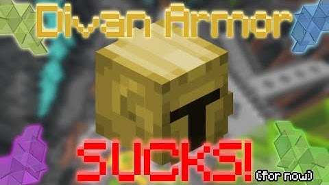The Divan Armor SUCKS (for now) | Hypixel Skyblock