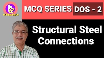 MCQs on Structural Steel Connections