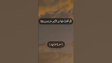 سورة الأنبياء الآية ٢٠ الى ٢٣ بصوت الشيخ محمد صديق المنشاوي
