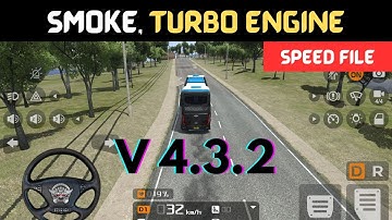 New Turbo Engine, Speed File And Smoke v4.3.2 Update For Bus Simulator Indonesia