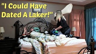 SAYING ANOTHER GIRL'S NAME IN MY SLEEP PRANK ON WIFE by Pranksters in Love 460,204 views 5 years ago 3 minutes, 35 seconds