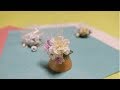 ブーケのようなつまみ細工RING /DIY kanzashi flower vol.4