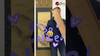 伊川院 狩野栄信 山水図 対幅 掛軸のご紹介!!!【サムライオークション】#骨董品#古美術品#オークションサイト#サムライオークション#掛軸#伊川院#狩野栄信#山水図#japaneseart