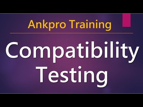 Video: Kompatibilitetstest