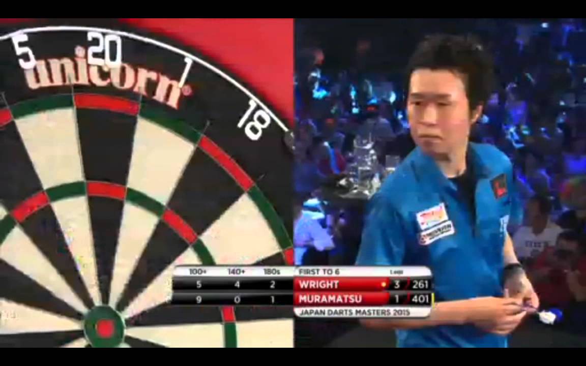 PDC Japan Darts Masters 2015 First Round Peter Wright vs. Haruki