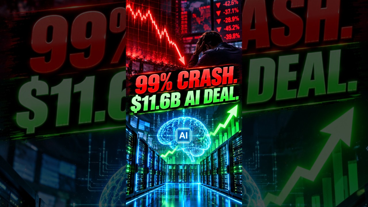 Akamai: From a 99% Crash to an $11.6B AI Deal 🤯 #Shorts by AiTimeline