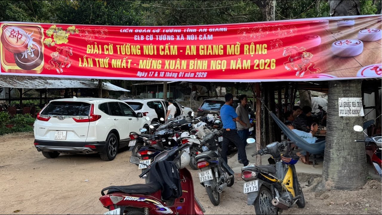 [Trực Tiếp Cờ Tướng] Vòng 01 - 02 - 03 - 04: Giải Vô Địch Cờ Tướng Lâm Viên Núi Cấm An Giang