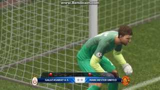 Galatasaray- Manchester United - Penaltılar - Pes 2013