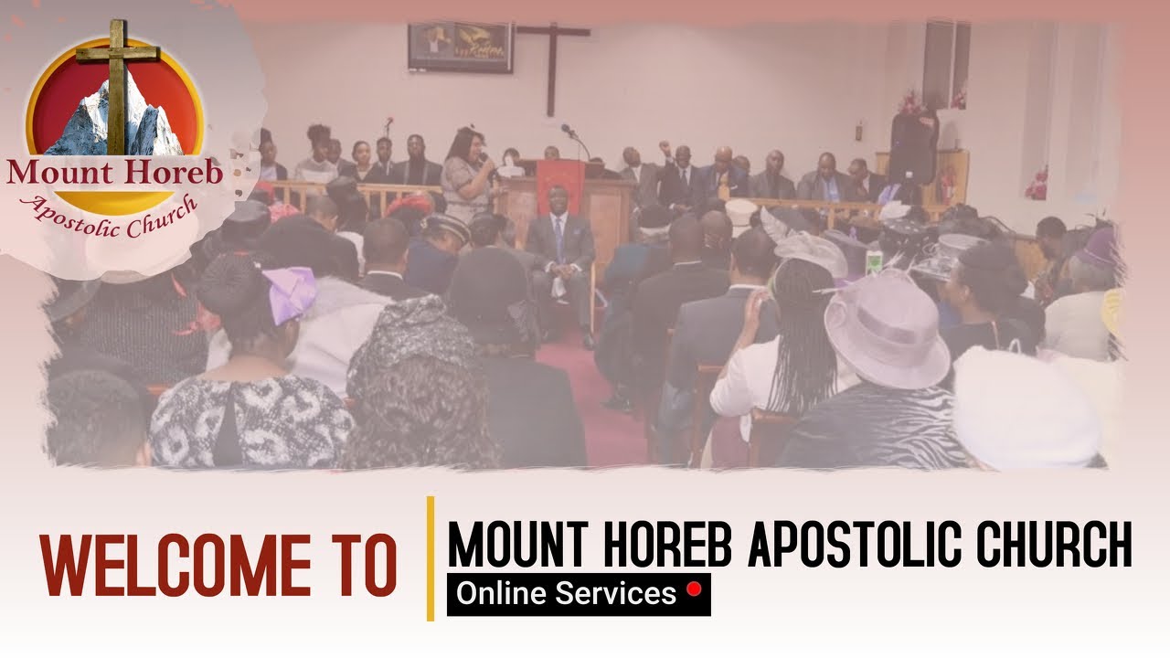 Mount Horeb Church Sunday Service [19th April 2020] YouTube