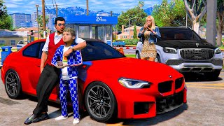 Отец И Сын В Gta 5 - Восстановили Новую Bmw M2 G87 Которую Нашли В Лесу! Сын Без Прав На Бмв! 🌊Вотер