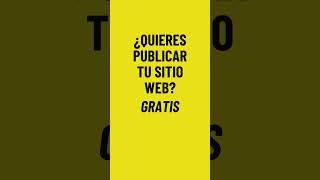 Subir Sitio Web Gratis Github