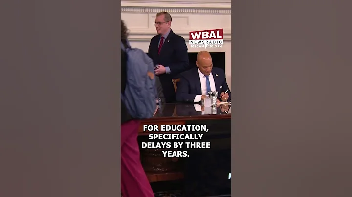 Maryland Gov. Wes Moore Signs New Batch of Bills, With Education a Top Subject