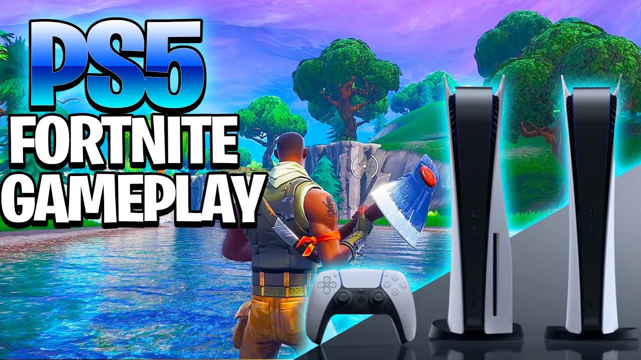 Fortnite Gameplay On The Playstation 5 Using 120 FPS Mode (PS5 Fortnite  Graphics & Gameplay) 