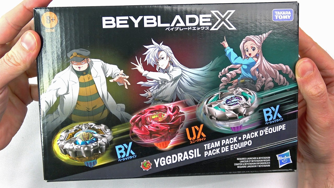 NEW BEY TEAM PACKS ARE AMAZING Beyblade X Unboxing - YouTube