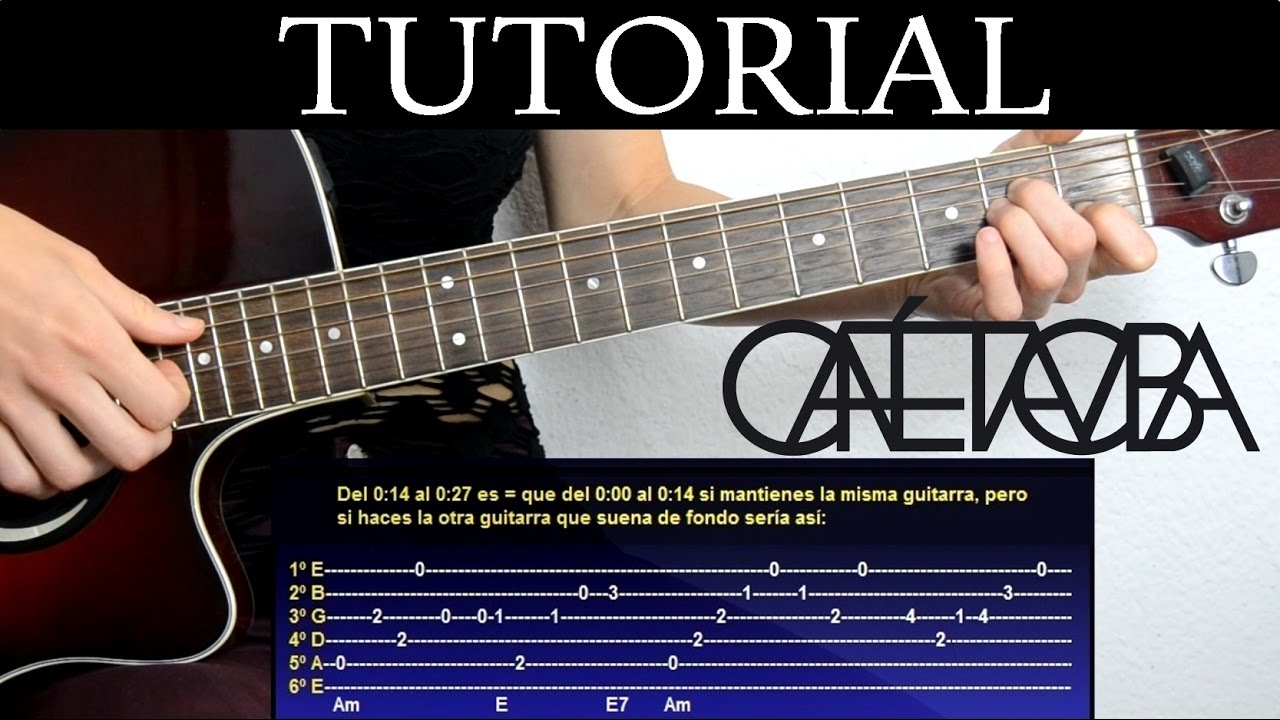 Cómo tocar Eres de Café Tacvba (Tutorial de Guitarra) / How to play -  YouTube