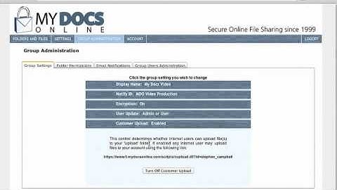 Secure File Uploads using your public Upload Link