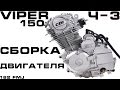 VIPER 150 Собираем Двигатель