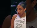 A’ja Wilson is a THREAT on defense  🔥
