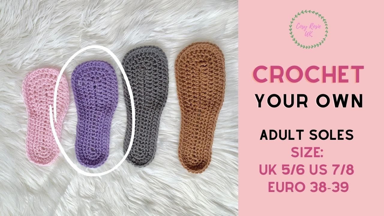 15 Free Crochet Slipper Patterns For Adults - All Crochet Pattern