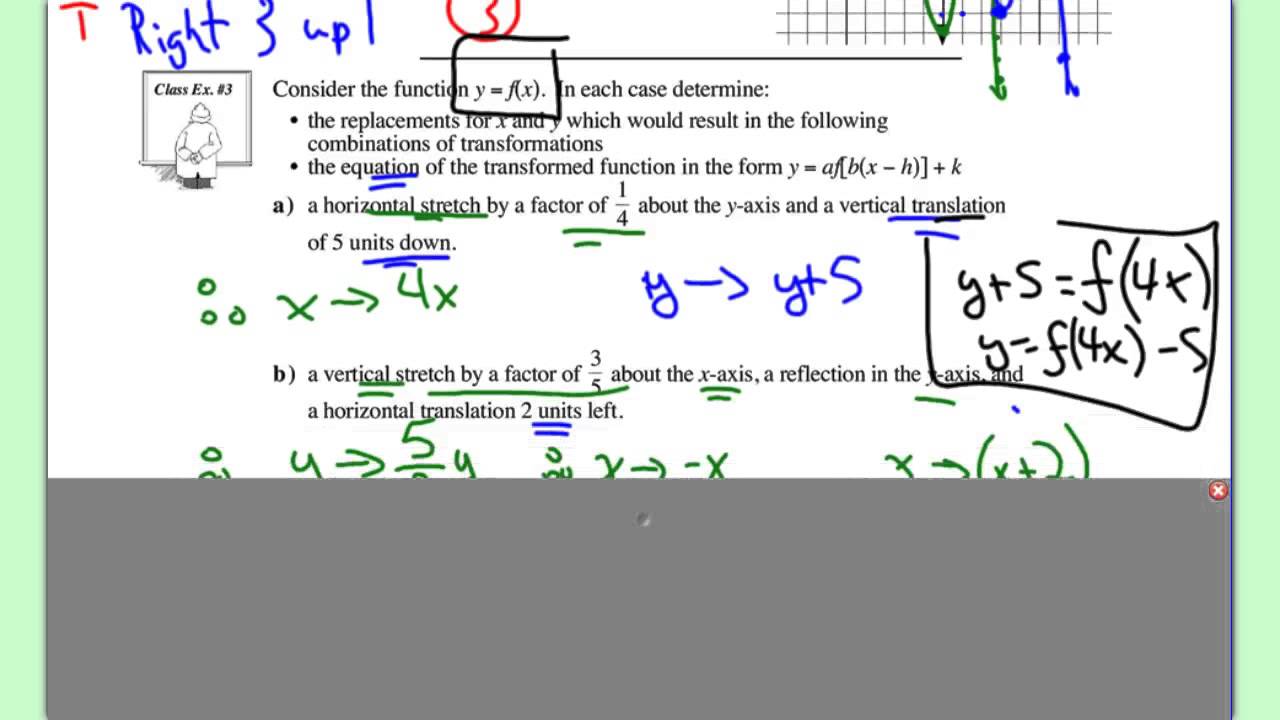 30-1 Transformations lesson 8 - YouTube
