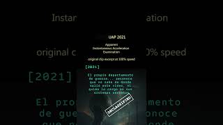 UAP Archivos liberados PARTE 2 #uap #uapfiles #alien #ovnipress #alienlife
