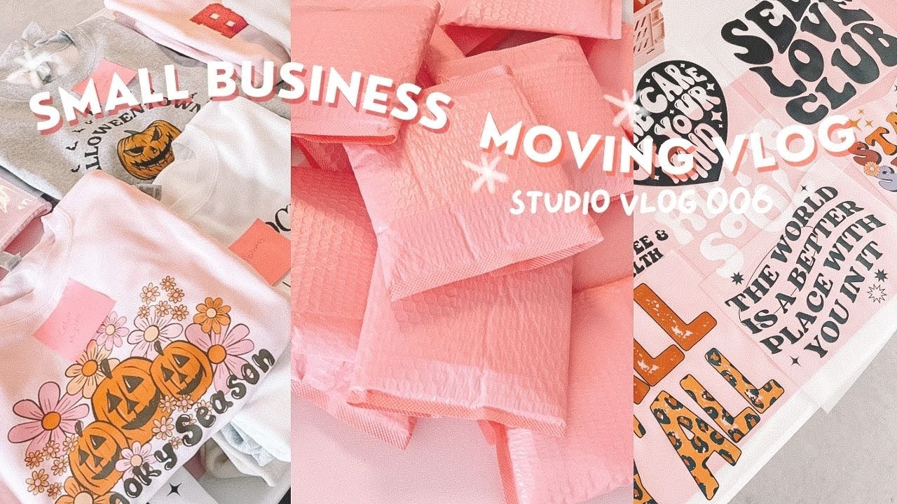 Day in the Life of a Small Business Owner, Studio Vlog 06 - YouTube