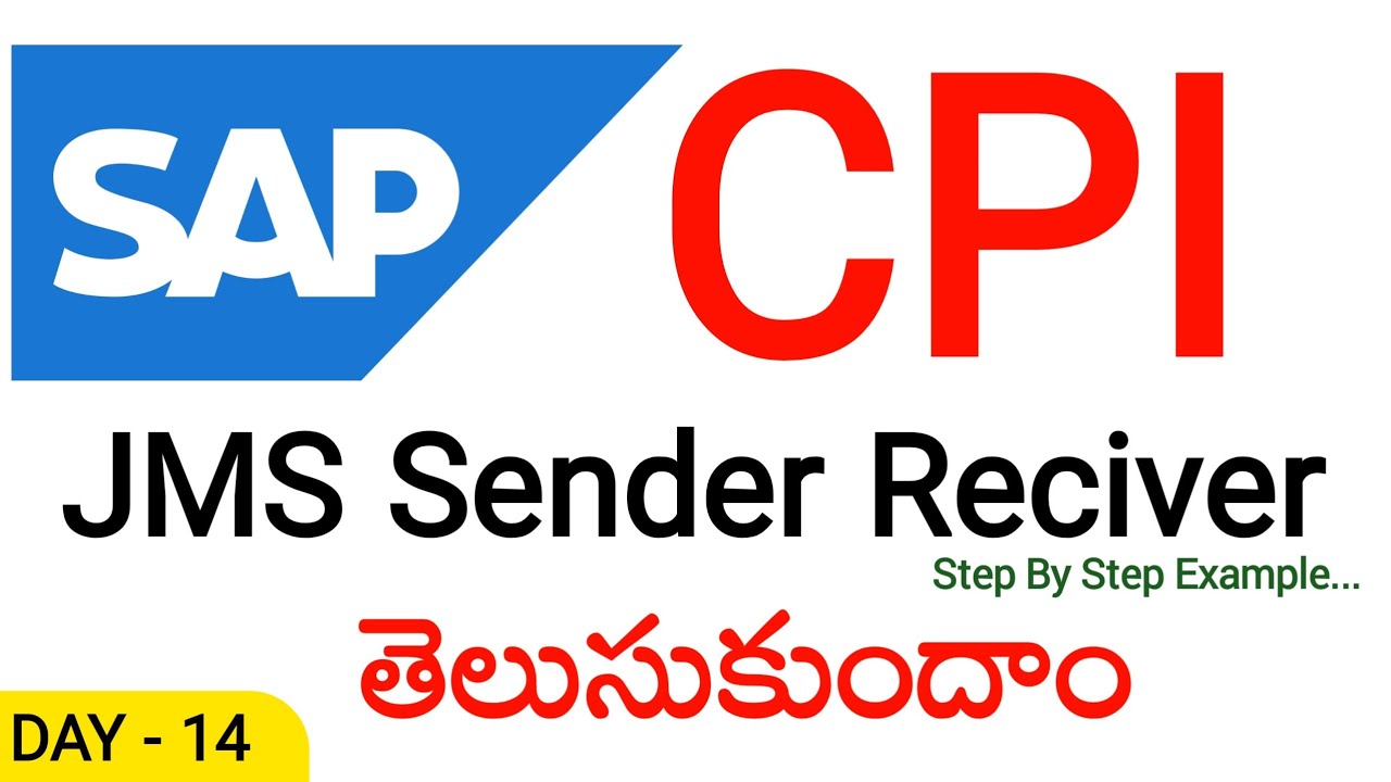 SAP CPI JMS Queue Integration | Complete JMS Sender & Receiver Tutorial in Telugu 