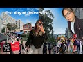 vlog • first day of university at swinburne university in melbourne