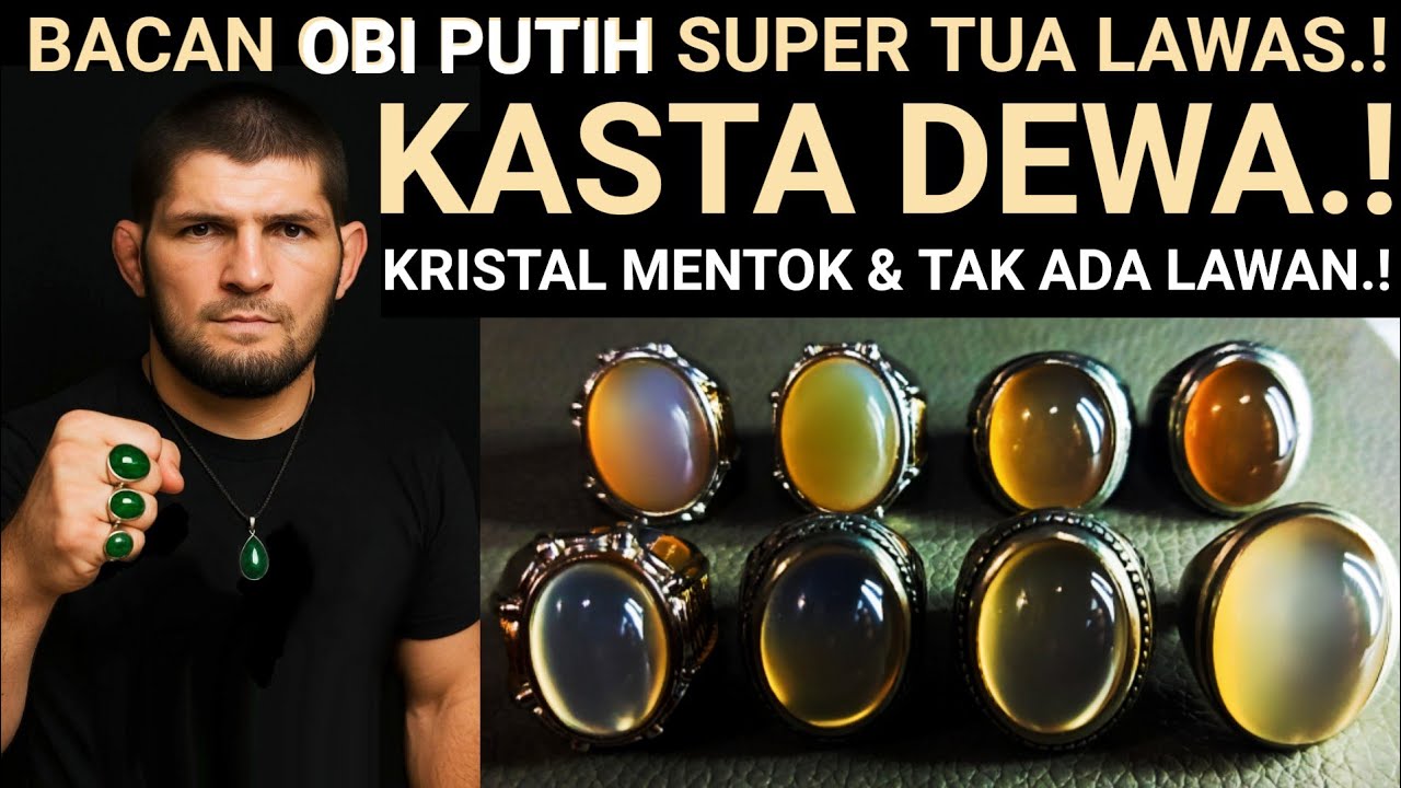 Bacan OBI PUTIH "SUPER DUPER TUA" LAWAS.! KASTA DEWA.!