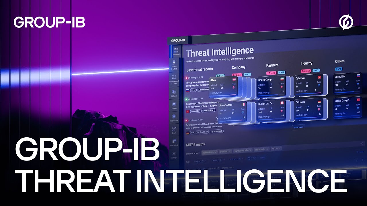 Group-IB Threat Intelligence: supercharge security and defeat attacks before they begin