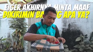 Dikirimin barang Eiger sebagai Permintaan Maaf