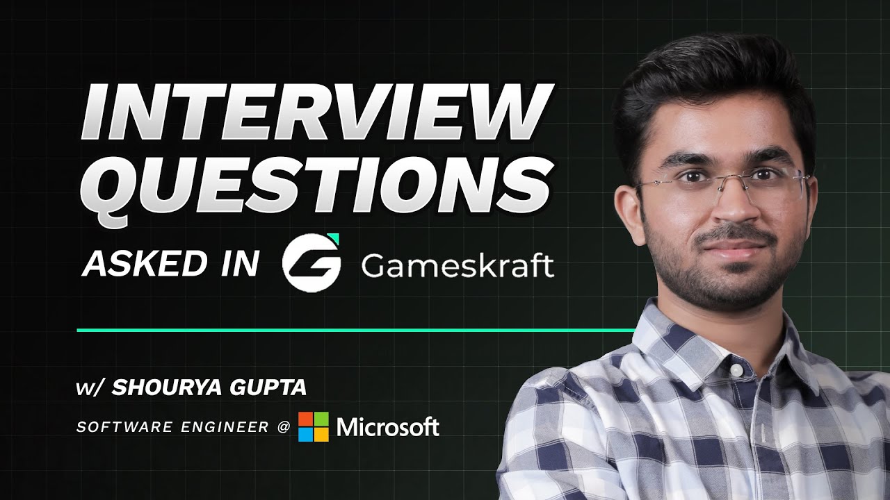 Top Questions Asked in GAMESKRAFT Interview | Placement Aptitude ...