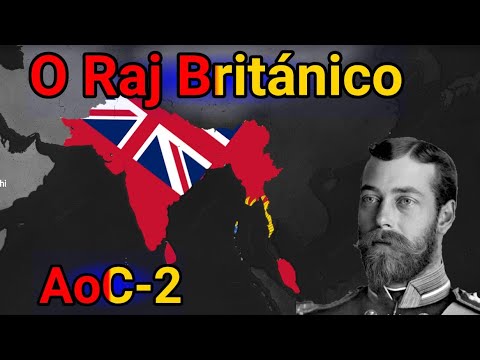 O poderoso Raj Britânico! -Age of History II - YouTube