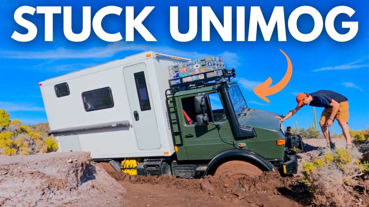 We Got a Unimog Stuck in the Remote Mexican Desert