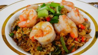 كابتكون –كاوبت كونغ -رز تايلندي مقلي بالروبيان | thai fried rice with shrimp | zena recipes