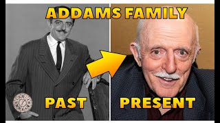 The Addams Family Then and Now Celebrities 2021