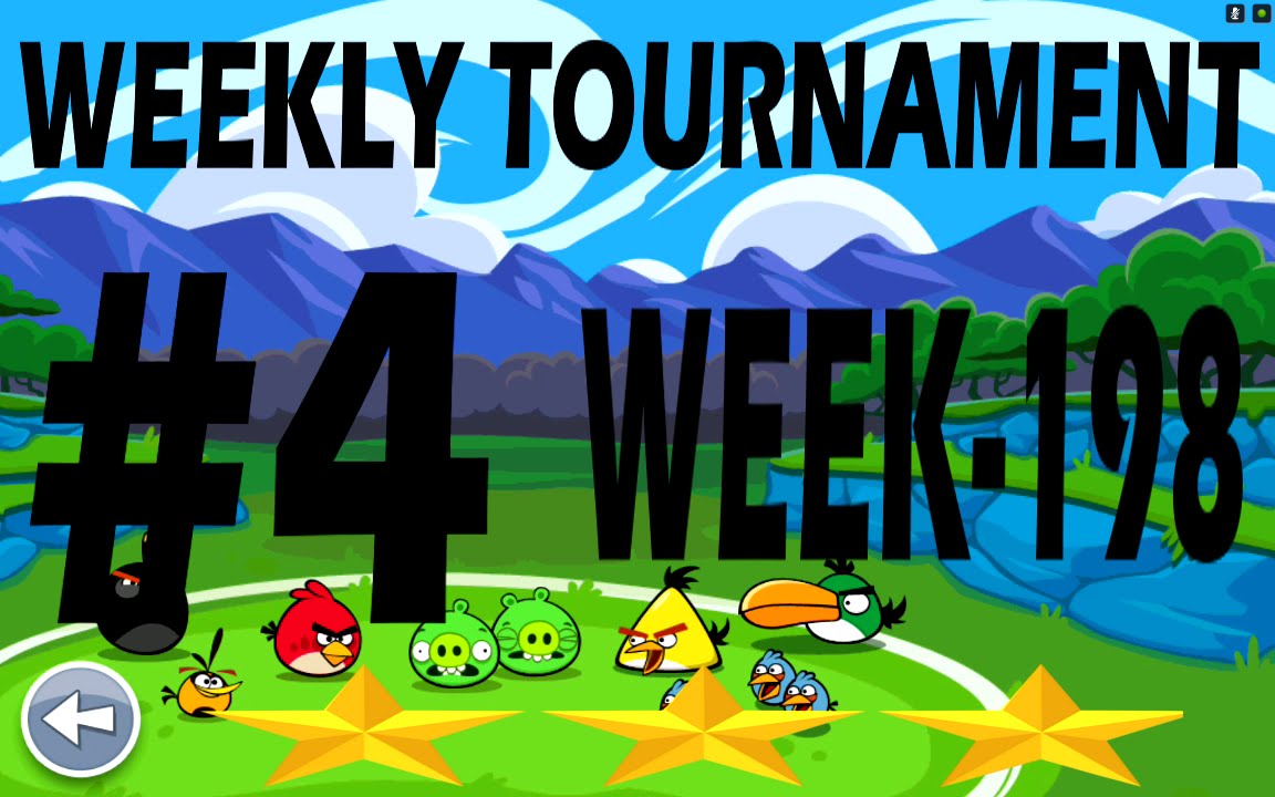 Angry Birds Friends-Weekly Tournament {Week-198} Level-4 High Score Strategy